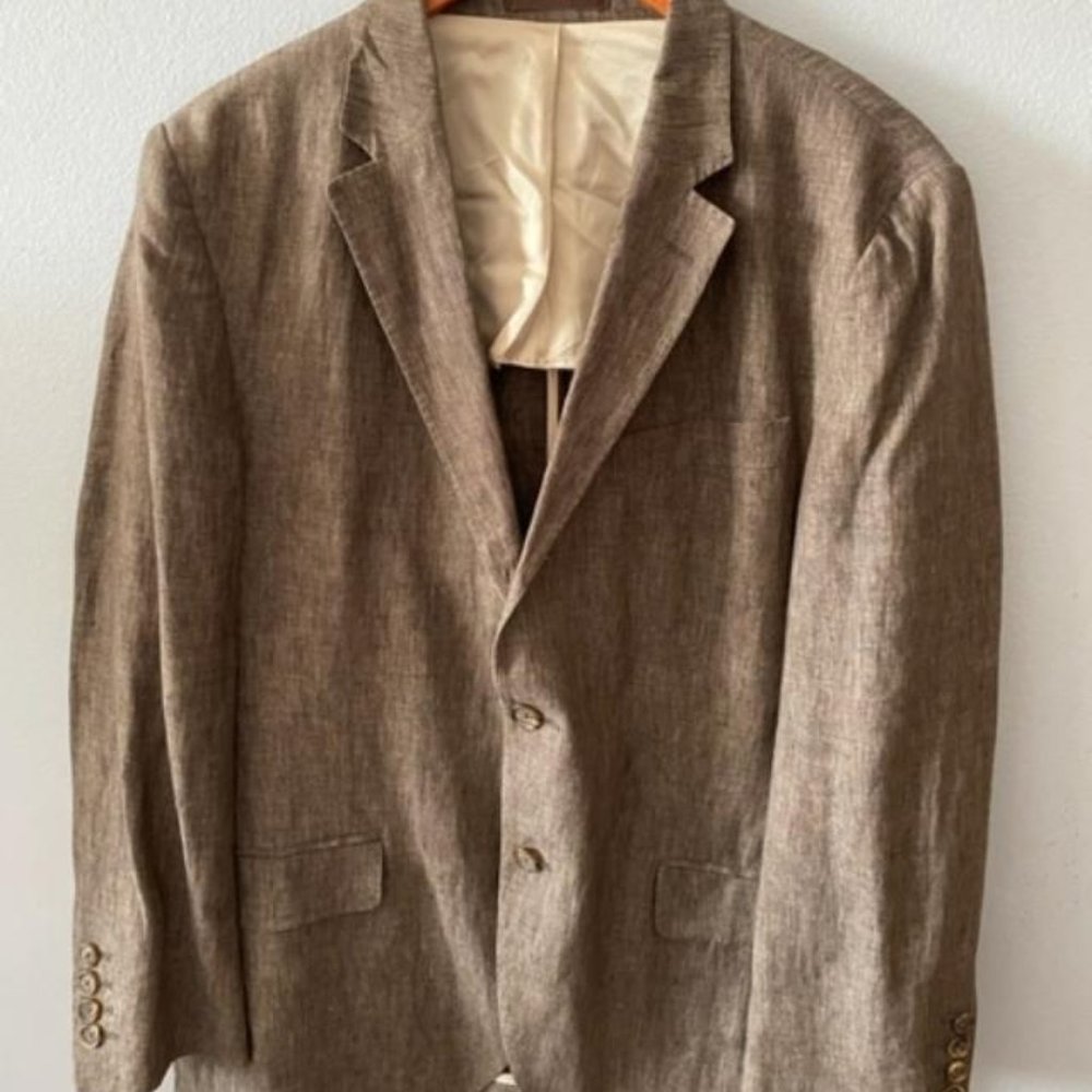 HACKETT LONDON BLAZER 100% LINEN SIZE 42S